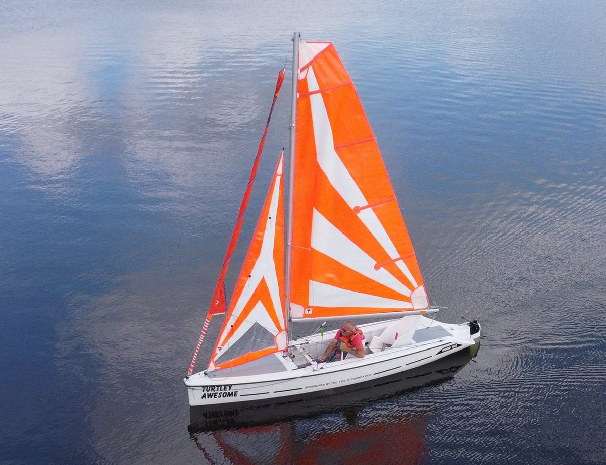 DSA accessible dinghy available on loan to clubs and individuals