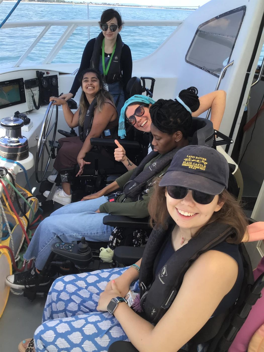 Sailing with the Disabled Sailors Association