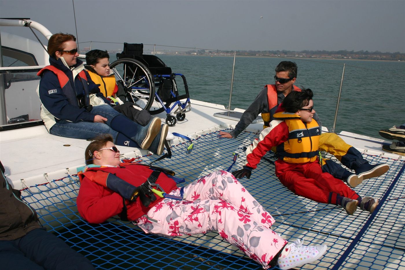 Out on the Solent with the Disabled Sailors Association